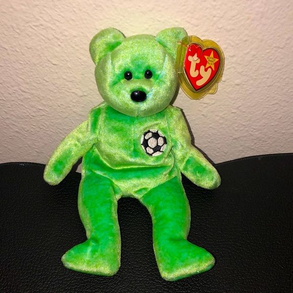 Kicks the Bear Beanie Baby Collectible - Picture 1 of 5